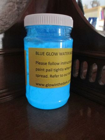 clear glow in the dark paint